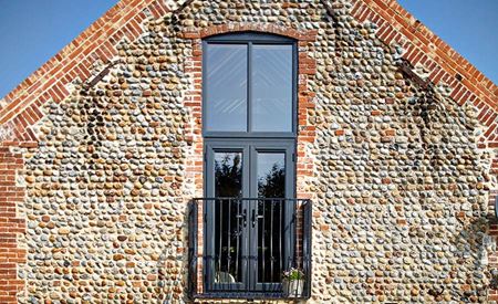 uPVC french doors in Anthracite Grey