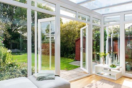 uPVC veranda conservatory in White Knight