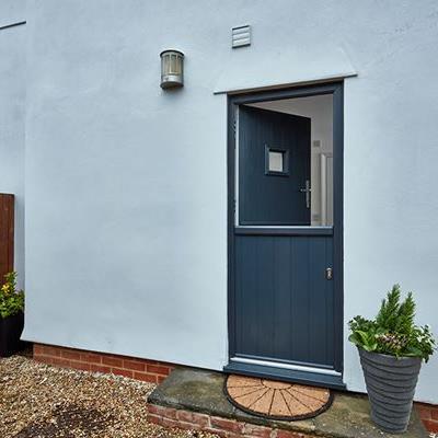 Dual anthracite grey composite penrith stable door