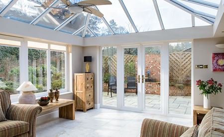 White uPVC Orangery