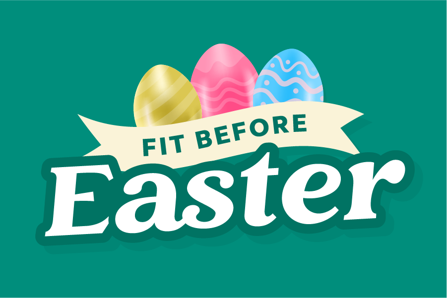 Fit before easter landing page image
