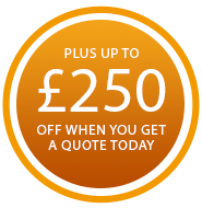 up to £250 additional online discount